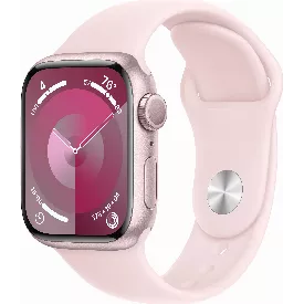 Умные часы Apple Watch Series 9 41 мм, S/M 130-180, Aluminium Case GPS, розовый